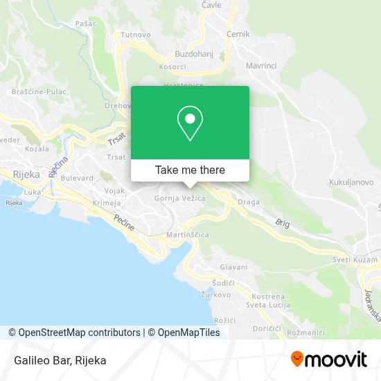 Galileo Bar map