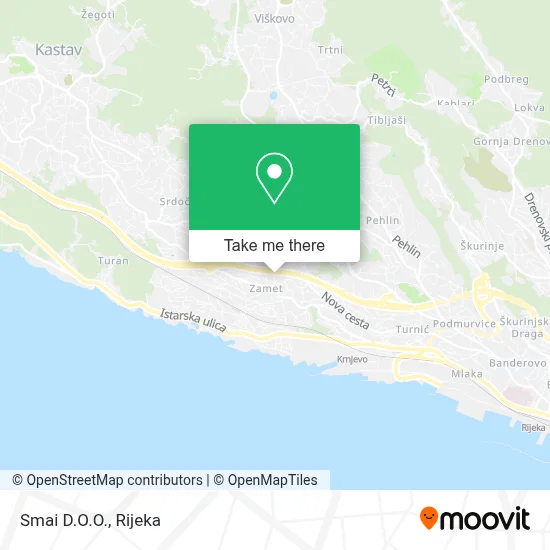 Smai D.O.O. map