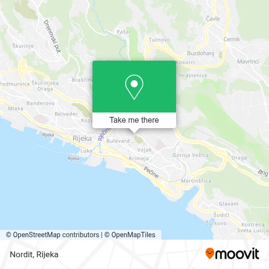 Nordit map