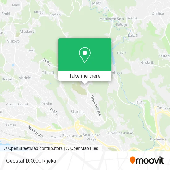 Geostat D.O.O. map