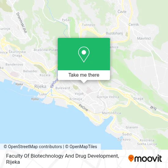 Faculty Of Biotechnology And Drug Development map