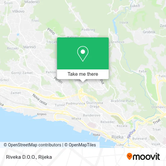 Riveka D.O.O. map