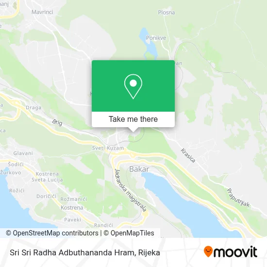 Sri Sri Radha Adbuthananda Hram map