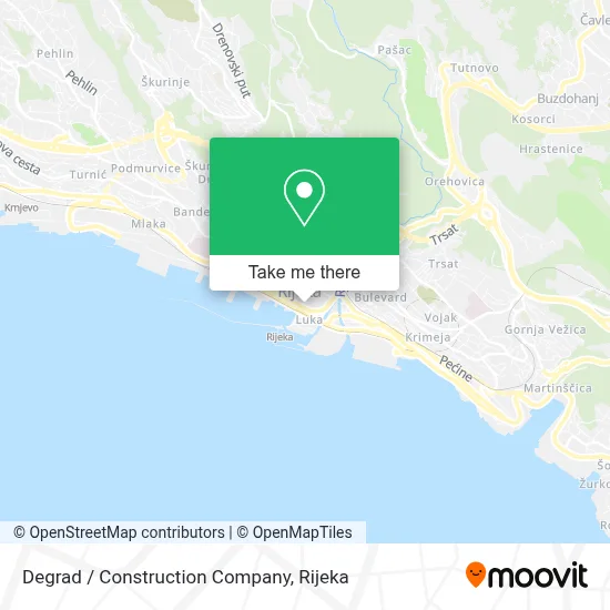 Degrad / Construction Company map