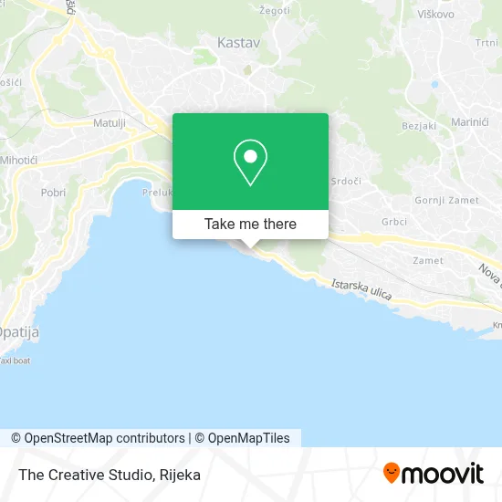 The Creative Studio map