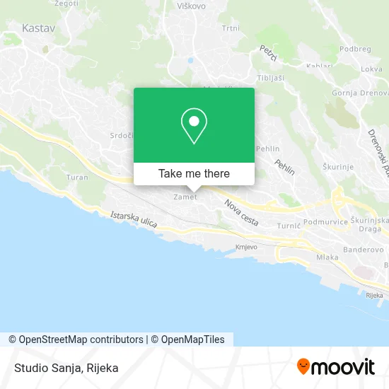Studio Sanja map