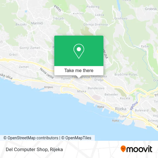 Del Computer Shop map