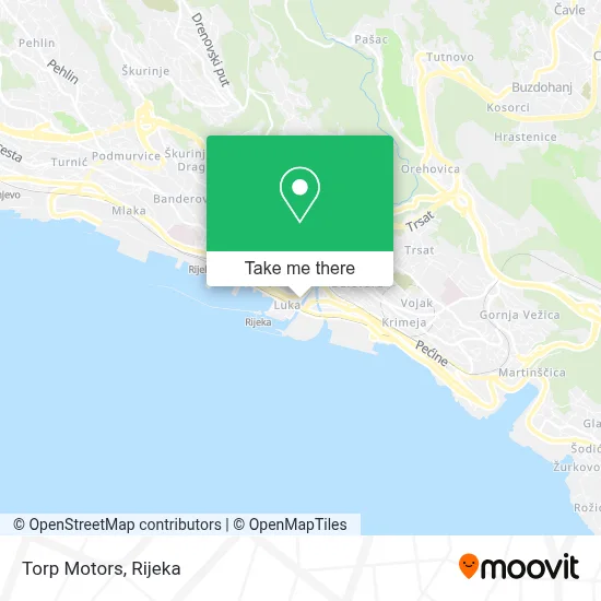 Torp Motors map
