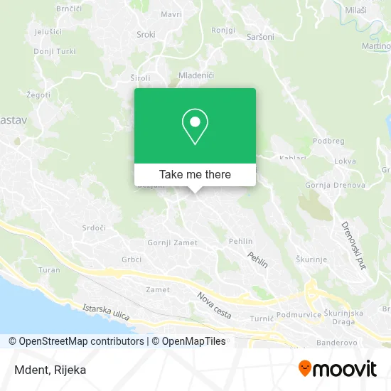 Mdent map