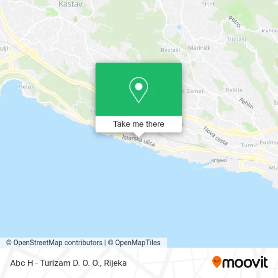 Abc H - Turizam D. O. O. map