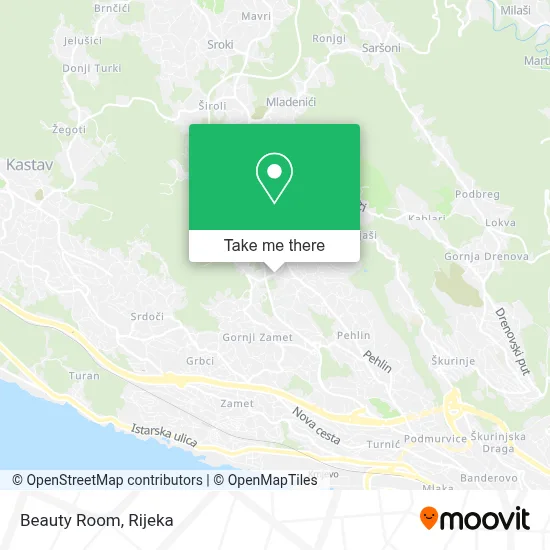 Beauty Room map