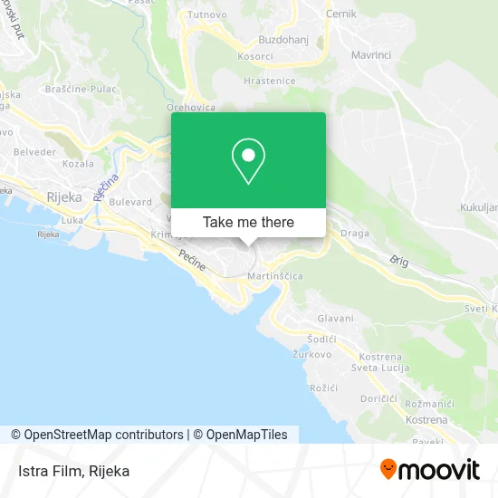 Istra Film map