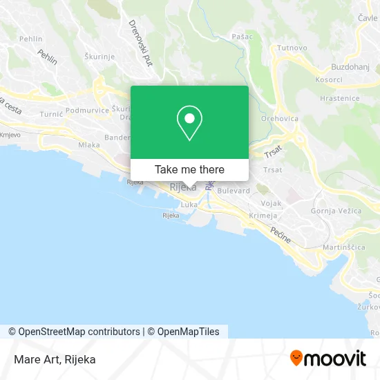 Mare Art map
