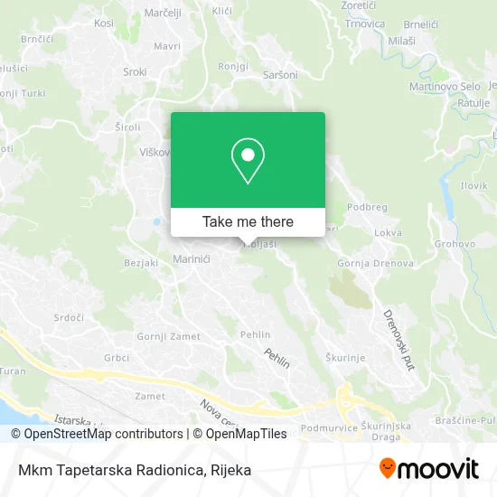 Mkm Tapetarska Radionica map