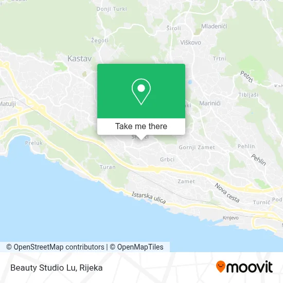 Beauty Studio Lu map