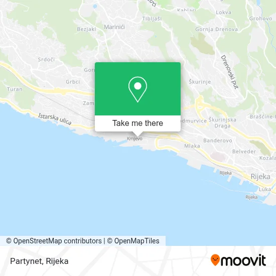 Partynet map