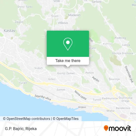 G.P. Bajric map