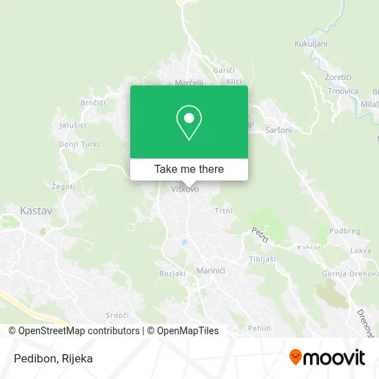 Pedibon map