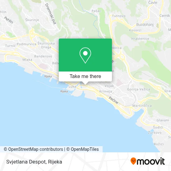 Svjetlana Despot map