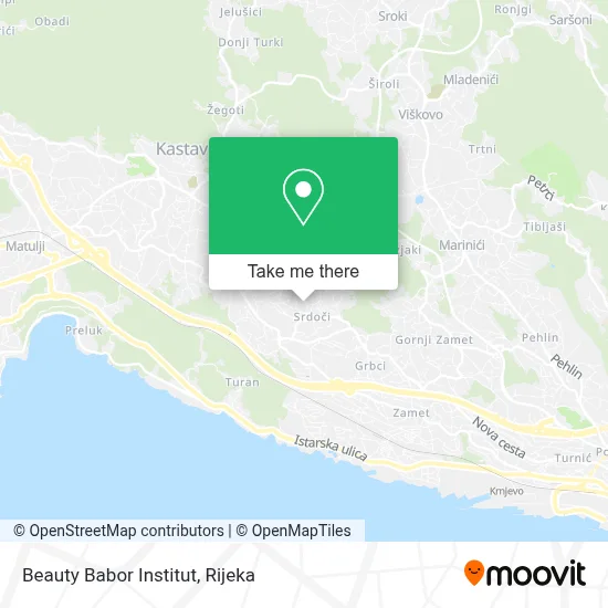 Beauty Babor Institut map