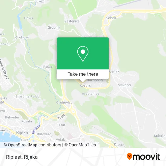 Riplast map