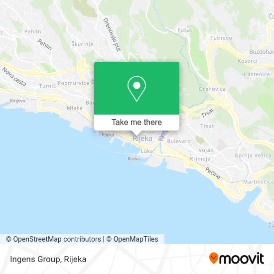 Ingens Group map