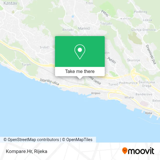 Kompare.Hr map
