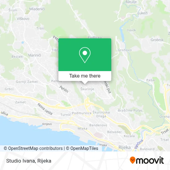 Studio Ivana map