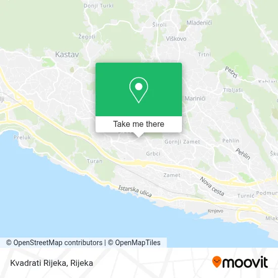 Kvadrati Rijeka map