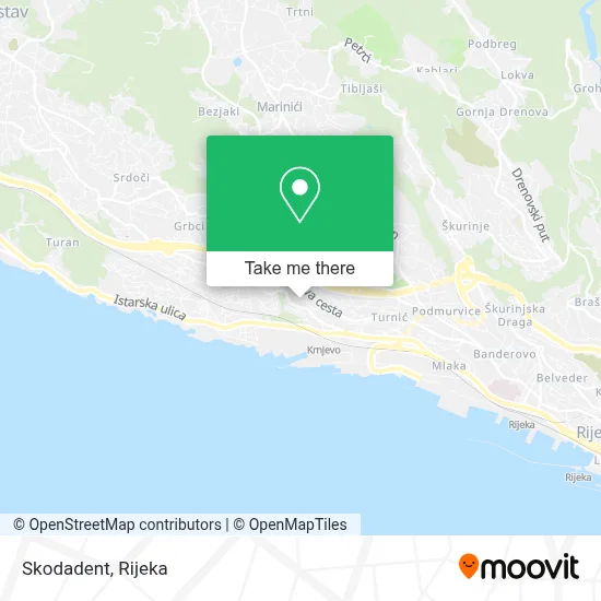 Skodadent map