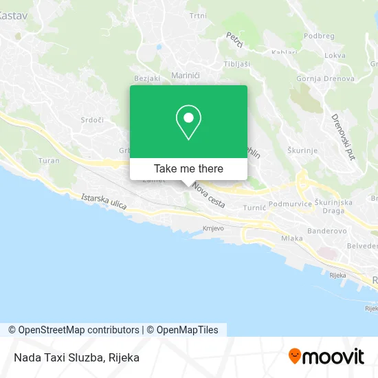 Nada Taxi Sluzba map