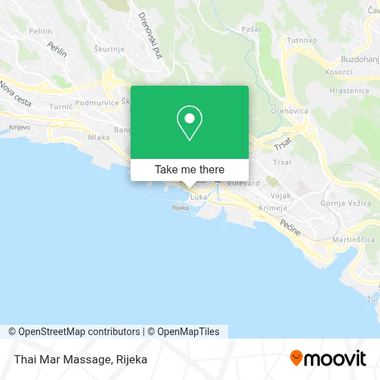 Thai Mar Massage map