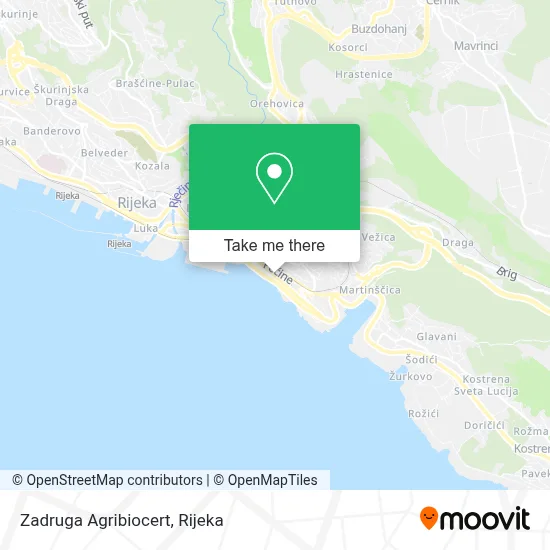 Zadruga Agribiocert map