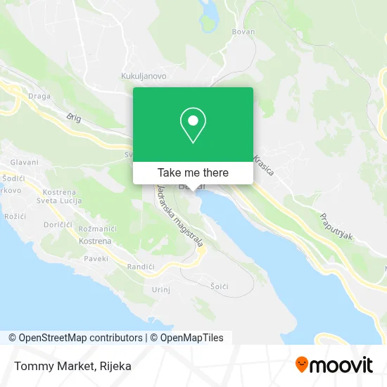 Tommy Market map