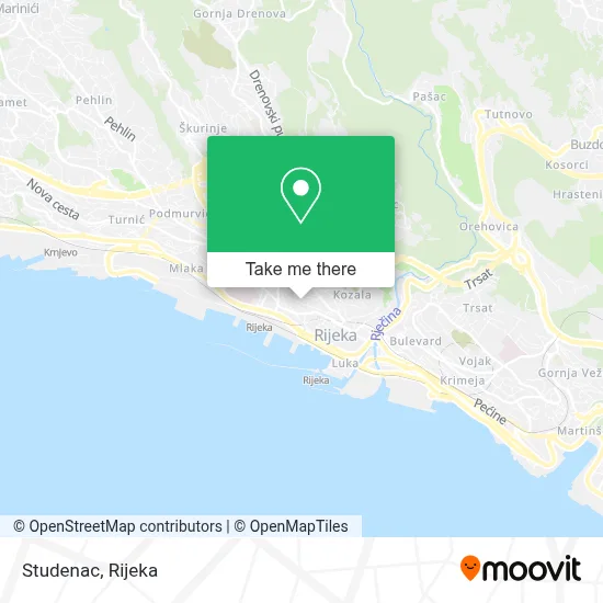 Studenac map