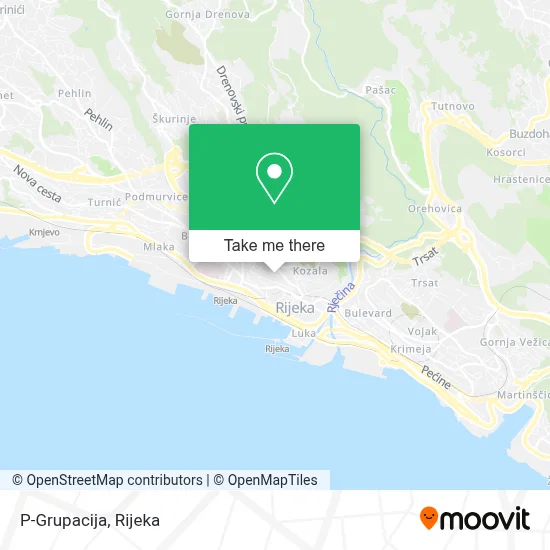 P-Grupacija map