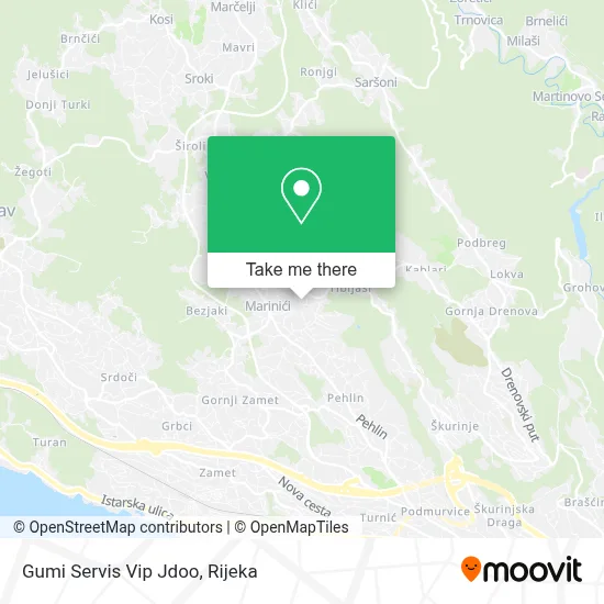 Gumi Servis Vip Jdoo map