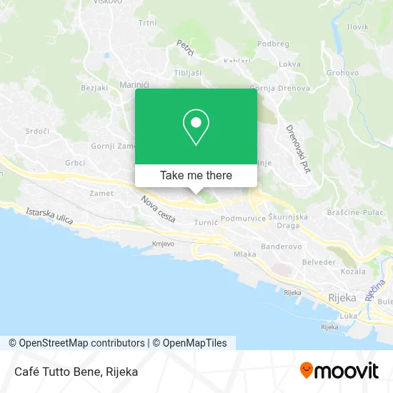 Café Tutto Bene map