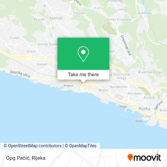 Opg Pačić map