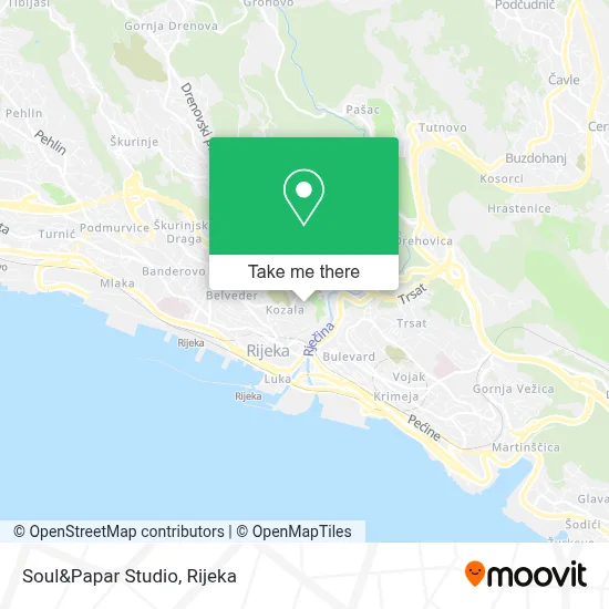 Soul&Papar Studio map