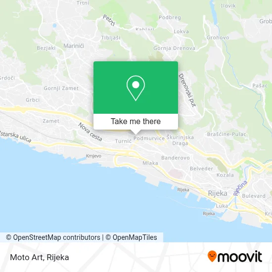 Moto Art map
