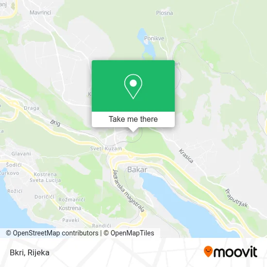 Bkri map