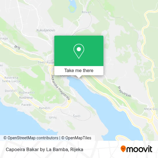 Capoeira  Bakar by La Bamba map