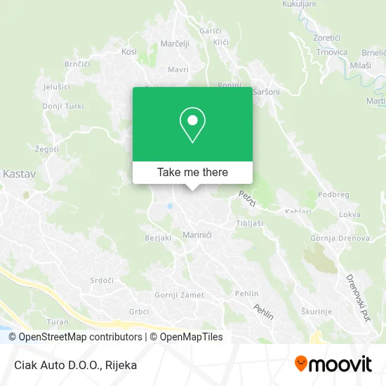 Ciak Auto D.O.O. map