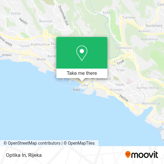 Optika In map