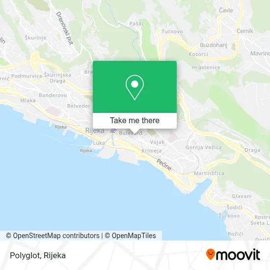 Poliglot map