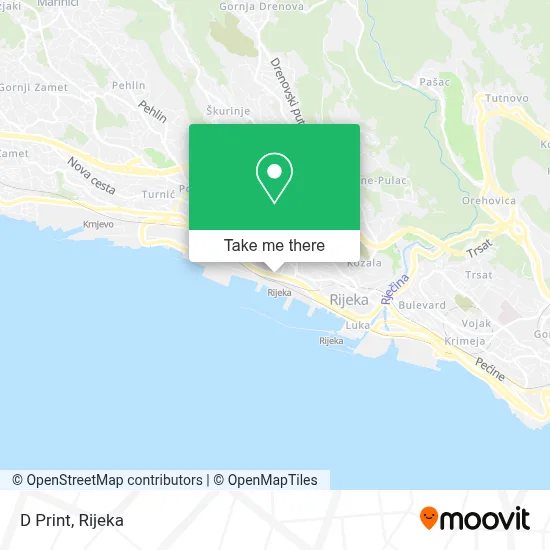 D Print map