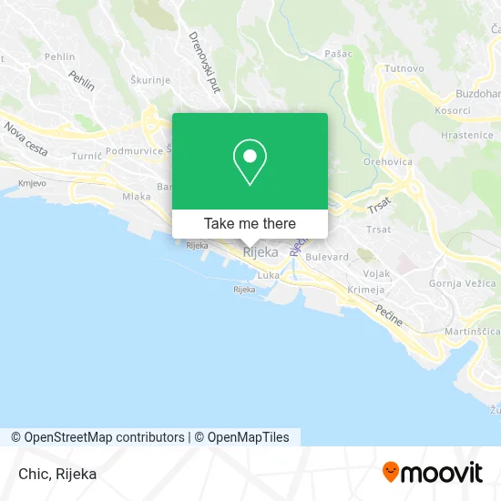 Chic map