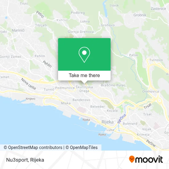 Nu3sport map