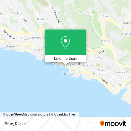 Brite map